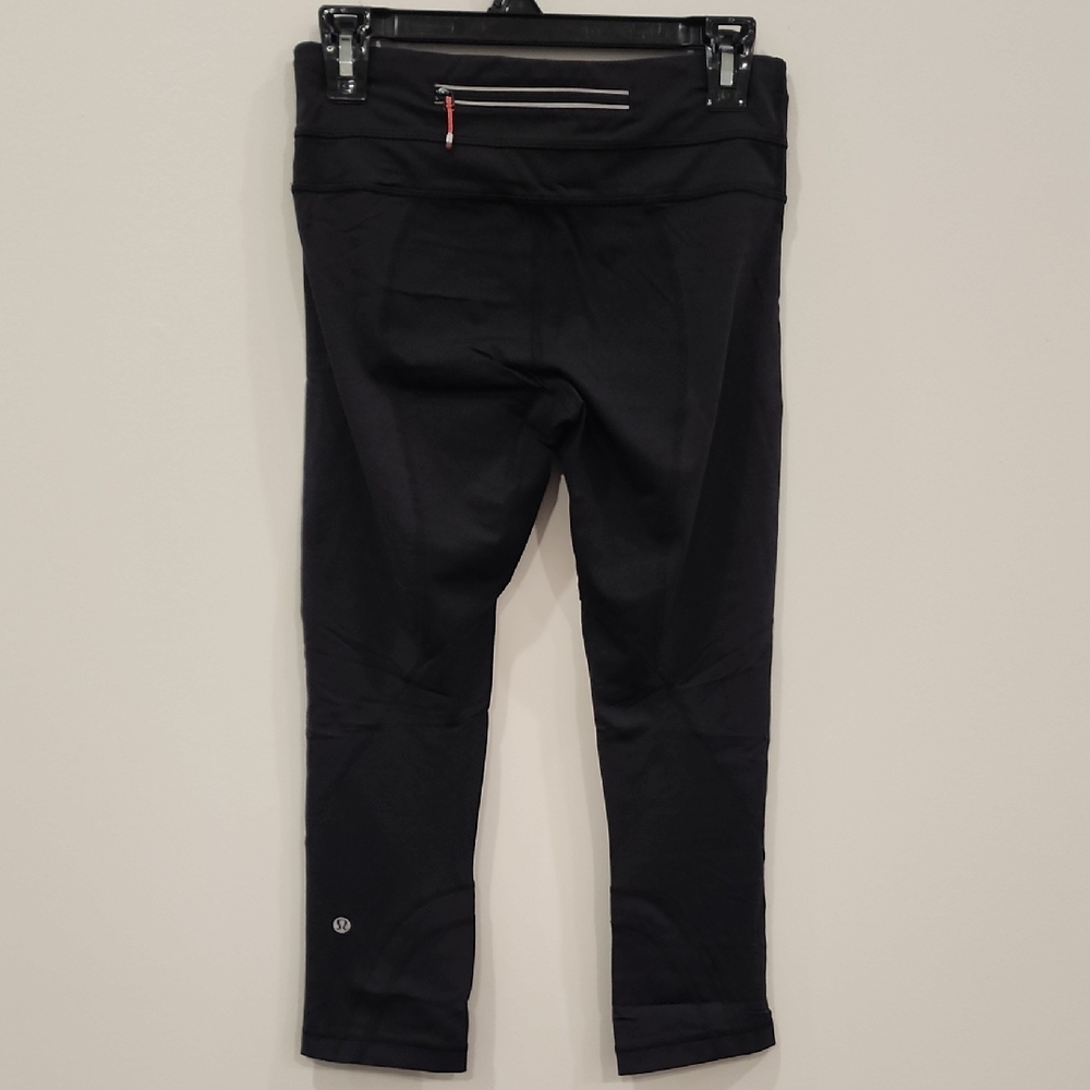 lululemon athletica Black Cropped Pants